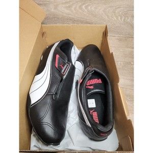 PUMA Men's Redon Move Sneaker, Black/White/High Risk Red, 11.5